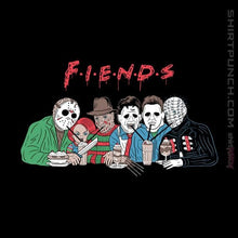 Load image into Gallery viewer, Shirts Magnets / 3"x3" / Black Horror Fiends