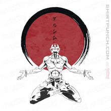 Load image into Gallery viewer, Shirts Magnets / 3"x3" / White Dhalsim Zen