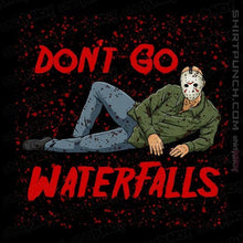 Load image into Gallery viewer, Shirts Magnets / 3"x3" / Black Don't Go Jason Waterfalls
