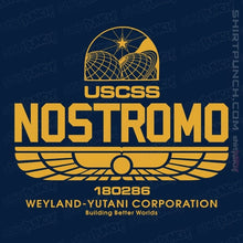 Load image into Gallery viewer, Daily_Deal_Shirts Magnets / 3&quot;x3&quot; / Navy USCSS  Nostromo
