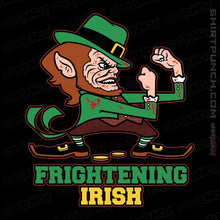 Load image into Gallery viewer, Daily_Deal_Shirts Magnets / 3&quot;x3&quot; / Black Frightening Irish
