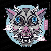 Load image into Gallery viewer, Shirts Magnets / 3"x3" / Black Boar Oni Mask