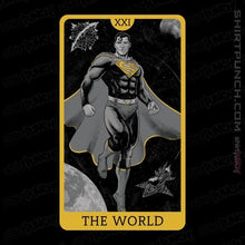 Load image into Gallery viewer, Daily_Deal_Shirts Magnets / 3"x3" / Black JL Tarot - The World