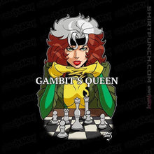 Load image into Gallery viewer, Shirts Magnets / 3&quot;x3&quot; / Black Gambit&#39;s Queen
