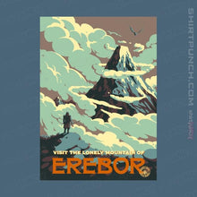 Load image into Gallery viewer, Shirts Magnets / 3"x3" / Indigo Blue Visit Erebor