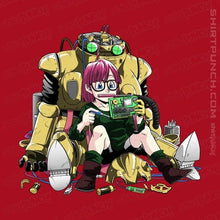 Load image into Gallery viewer, Secret_Shirts Magnets / 3"x3" / Red Robo Upgrade