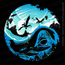 Load image into Gallery viewer, Daily_Deal_Shirts Magnets / 3"x3" / Black Yin Yang Of Water