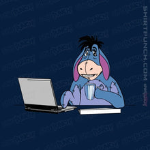 Load image into Gallery viewer, Shirts Magnets / 3"x3" / Navy Hide The Pain