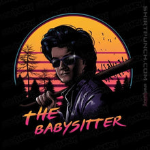 Load image into Gallery viewer, Shirts Magnets / 3"x3" / Black The Babysitter