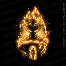 Load image into Gallery viewer, Daily_Deal_Shirts Magnets / 3"x3" / Black Golden Saiyan Prince