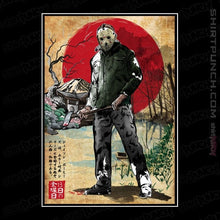 Load image into Gallery viewer, Daily_Deal_Shirts Magnets / 3"x3" / Black Jason In Japan