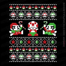 Load image into Gallery viewer, Shirts Magnets / 3"x3" / Black Christmas Bros