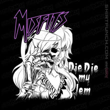 Load image into Gallery viewer, Shirts Magnets / 3"x3" / Black Die Die My Jem