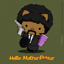 Load image into Gallery viewer, Daily_Deal_Shirts Magnets / 3"x3" / Military Green Kitty Fiction