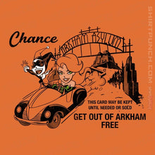 Load image into Gallery viewer, Secret_Shirts Magnets / 3"x3" / Orange Get Out Of Arkham Card