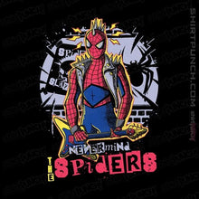 Load image into Gallery viewer, Shirts Magnets / 3"x3" / Black Nevermind The Spiders