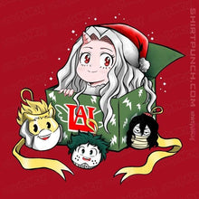 Load image into Gallery viewer, Daily_Deal_Shirts Magnets / 3"x3" / Red Christmas Of Heroes