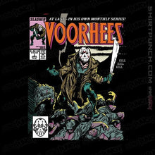 Load image into Gallery viewer, Shirts Magnets / 3"x3" / Black Voorhees Wolverine