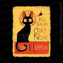 Load image into Gallery viewer, Shirts Magnets / 3"x3" / Black Service De Livraison