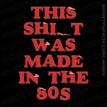 Load image into Gallery viewer, Secret_Shirts Magnets / 3"x3" / Black 80s Stuff