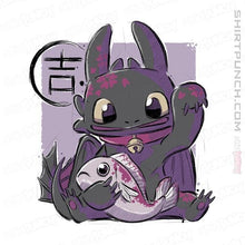 Load image into Gallery viewer, Shirts Magnets / 3"x3" / White Maneki Toothless