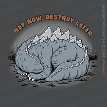 Load image into Gallery viewer, Daily_Deal_Shirts Magnets / 3"x3" / Charcoal Nap & Destroy