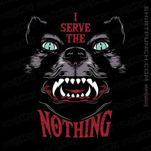 Load image into Gallery viewer, Shirts Magnets / 3"x3" / Black I Serve The Nothing