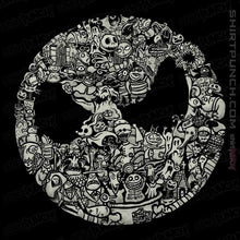 Load image into Gallery viewer, Daily_Deal_Shirts Magnets / 3"x3" / Black A Most Horrible Circle