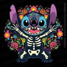 Load image into Gallery viewer, Daily_Deal_Shirts Magnets / 3"x3" / Black Stiched Calavera