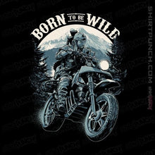 Load image into Gallery viewer, Shirts Magnets / 3"x3" / Black Born To Be Wild Deal