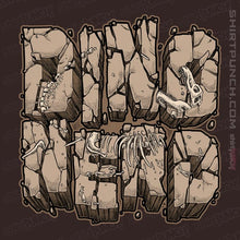 Load image into Gallery viewer, Shirts Magnets / 3"x3" / Dark Chocolate Dino Nerd