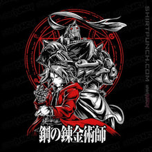 Load image into Gallery viewer, Secret_Shirts Magnets / 3"x3" / Black Fullmetal