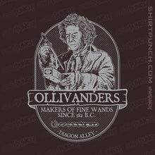 Load image into Gallery viewer, Secret_Shirts Magnets / 3"x3" / Dark Chocolate Ollivander's Fine Wands