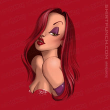 Load image into Gallery viewer, Shirts Magnets / 3"x3" / Red Lady In Red