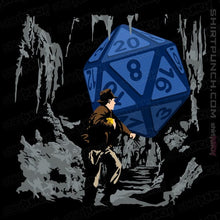 Load image into Gallery viewer, Daily_Deal_Shirts Magnets / 3"x3" / Black Indy And The Dice Of Doom