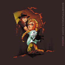 Load image into Gallery viewer, Shirts Magnets / 3"x3" / Dark Chocolate Let it Go