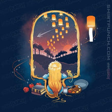 Load image into Gallery viewer, Shirts Magnets / 3"x3" / Navy Rapunzel