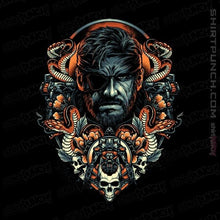 Load image into Gallery viewer, Shirts Magnets / 3"x3" / Black Emblem Of The Snake