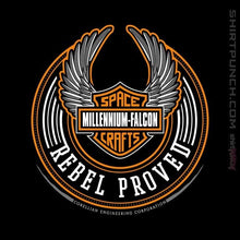 Load image into Gallery viewer, Shirts Magnets / 3"x3" / Black Rebel Proved