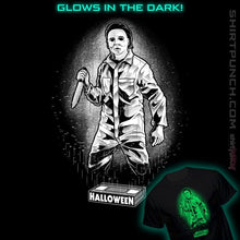 Load image into Gallery viewer, Daily_Deal_Shirts Magnets / 3"x3" / Black Glow In The Dark Michael