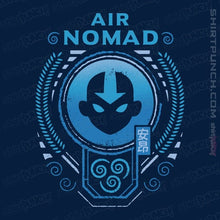 Load image into Gallery viewer, Secret_Shirts Magnets / 3"x3" / Navy Mighty Airbender