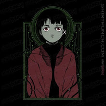 Load image into Gallery viewer, Secret_Shirts Magnets / 3"x3" / Black Serial Experiment