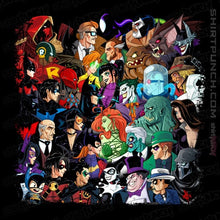 Load image into Gallery viewer, Secret_Shirts Magnets / 3"x3" / Black Batfam VS Arkham!