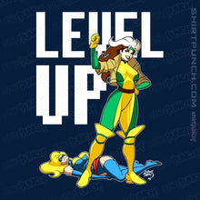 Load image into Gallery viewer, Daily_Deal_Shirts Magnets / 3&quot;x3&quot; / Navy Rogue Level Up
