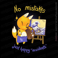 Load image into Gallery viewer, Shirts Magnets / 3"x3" / Black Happy Accidents