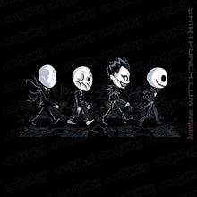 Load image into Gallery viewer, Shirts Magnets / 3"x3" / Black Black Scrawny Road