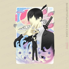 Load image into Gallery viewer, Daily_Deal_Shirts Magnets / 3"x3" / Natural Musha-e Aki