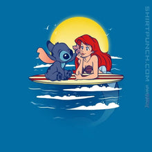 Load image into Gallery viewer, Shirts Magnets / 3"x3" / Sapphire Aloha Mermaid