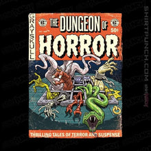 Load image into Gallery viewer, Shirts Magnets / 3"x3" / Black The Dungeon Of Horror