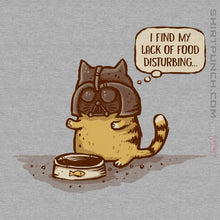 Load image into Gallery viewer, Daily_Deal_Shirts Magnets / 3"x3" / Sports Grey I Find My Lack Of Food Disturbing